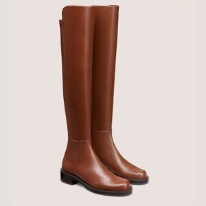 Stuart Weitzman Rich Brown Over the Knee Boots